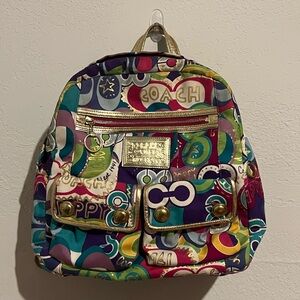 Coach Poppy Y2k ThrowBack Backpack